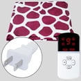 thumbnail image 1 of jovati 110V Electric Blanket, Warm Body Blanket, Heating Pad, Knee Pad, Border Cover Blanket Electric Blanket Winter Plush Heating Large Size 8 Hot Spots Heating, 1 of 1