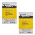 thumbnail image 2 of Niche Rear Brake Pad Set for Yamaha YXZ1000R Organic UTV 2 Pack 519-KPA2366D, 2 of 5