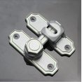 thumbnail image 4 of ORUYROP 90 Degree Locking Privacy Lock Sliding barn Door Latch Right Angle Door Clasp cam Lock, 4 of 4