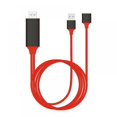 thumbnail image 1 of 1080P HD Mirroring Cable Phone to TV HDTV Adapter USB Charging Cable, 1 of 8