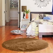 Round Carpet, Multi-purpose Floor Mat, Bedside Rug, Easy to Clean, Non-slip Home Decor Mat for Living Room, Yoga Mat , Versatile Decorative Carpet