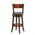 thumbnail image 1 of Boraam Tabouret de Bar Pivotant Hauteur de Bar Palmetto en Noyer, 1 of 4