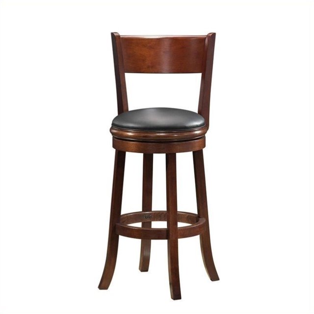 Boraam Tabouret de Bar Pivotant Hauteur de Bar Palmetto en Noyer