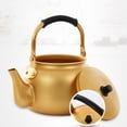 thumbnail image 4 of Portable Tea Kettle Kettle Anti-scalding Handle Lightweight Gold Multifunction Kettle for Outdoor Kitchen Hiking Camping , Gold, 4L A-4L, 4 of 8