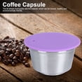 thumbnail image 4 of Reusable Stainless Steel Coffee Capsule for  Coffee Maker, Durable and Easy to  with Food Grade Silicone Lid, High Filtering Accuracy, Suitable for Home or Office, 4 of 7