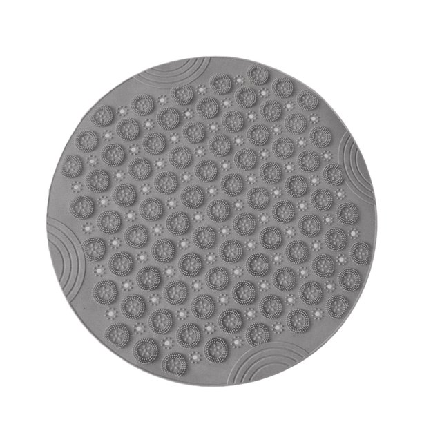 VONKY Machine Washable Non-slips Shower Mat For Safe And Durable Shower Rinse The Mat And Put Up It To Air Dry PVC grey 30cm*30cm 1 grey,1 30cm*30cm