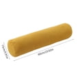 thumbnail image 3 of HHBEAUTY Round Pillow, Cervical Neck Roll Memory Pillow, Bolster Pillow, Round Neck Support for Sleeping | Bolster for Bed, Legs, Back and Yoga, Removable And Washable, Yellow, 3 of 6