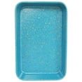 thumbnail image 4 of casaWare Toaster Oven Baking Pan 7 x 11-inch Ceramic Coated Non-Stick (Blue Granite), 4 of 10