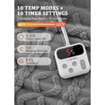 thumbnail image 3 of Electric Heated Throw Blanket - 10 Adjustable Heat Levels, 10-Hour Timer, ETL Certified, Portable, Washable, Fast Heating - 50x60 inches, 3 of 6