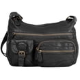 thumbnail image 3 of Karla Hanson Charlotte Pre-Washed Women's Hobo Organizer Bag, 3 of 6