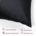 thumbnail image 3 of Unique Bargains Satin Pillowcase Zippered Silky Sateen, 3 of 9