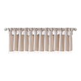 thumbnail image 1 of Madison Park Polyester Lightweight Faux Silk Valance with Beads in Blush, 1 of 8