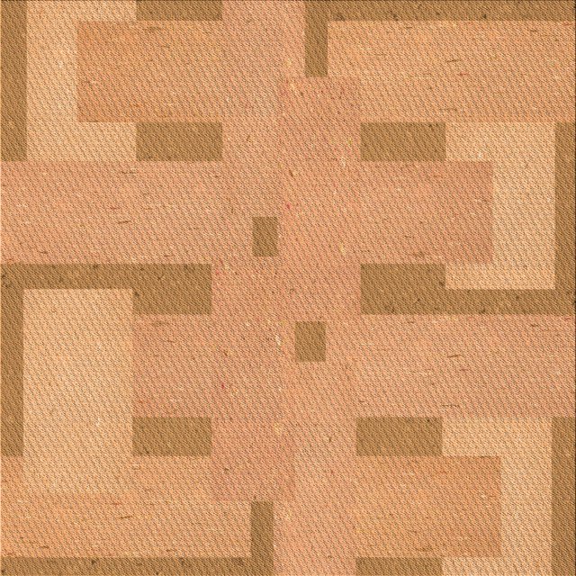 Ahgly Company Tapis d'Intérieur Lavable à la Machine, Carré, Transitionnel, Orange, Tapis de Zone, 8 Pieds Carré