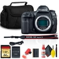 thumbnail image 1 of Canon EOS 5D Mark IV DSLR Camera  (1483C002) with 64GB Memory Card, Case, Cleaning Set and More - International Model - Starter Bundle, 1 of 6