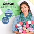 thumbnail image 3 of Caron® All Day Cotton™ #4 Worsted (Medium) Cotton Yarn, 3.5oz/100g 173 Yards, 3 of 10