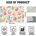 thumbnail image 2 of Easter Placemats Set of 4 Spring Colorful Easter Egg Floral Washable Non-Slip Heat Resistant Place Mats 12x18 Inch Rustic Linen Table Mats for Kitchen Dining Party Decor, 2 of 6