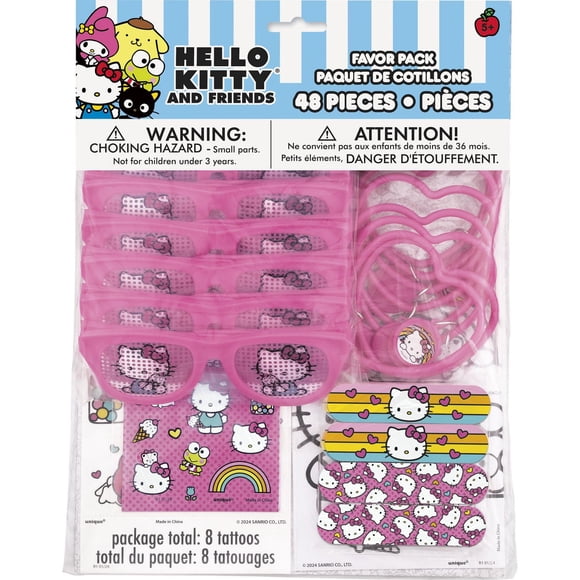 Unique Industries' Hello Kitty Favor Pack 48pc