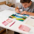thumbnail image 4 of TIELUTT Complete the Bead Art Craft with Nail Boards and Bead Toddler Arts and Crafts Storage Kids Arts and Crafts Ages 4-8 Diy Crafts for Kids Bulk Diy Crafts for Girls Ages 12 - 14 Diy Crafts for G, 4 of 6