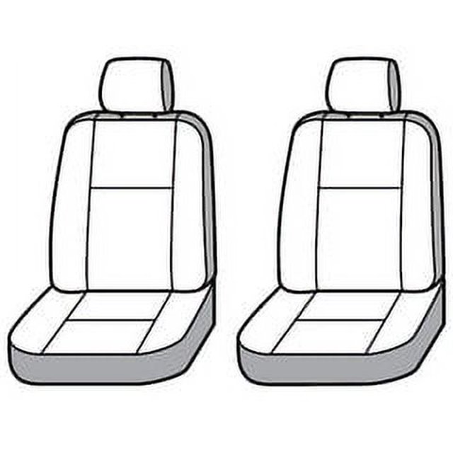 Convient 2021-2023 Ford Bronco Covercraft Housse de Siège GTF4318ABCOBK Carhartt Ajustement Précis; Style Siège C - Seau en Cuir avec Appuie-Têtes Réglables; Nylon Cordura 1000 Deniers; Noir; Ensemble de 2