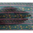thumbnail image 4 of oneOone Viscose Chiffon Fabric Stripe|Leaves & Floral Block Printed Craft Fabric BTY 42 Inch Wide, 4 of 4
