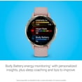thumbnail image 4 of Montre intelligente GPS et tracker d'activité Garmin Venu 3S - Rose Tendre, 4 of 5