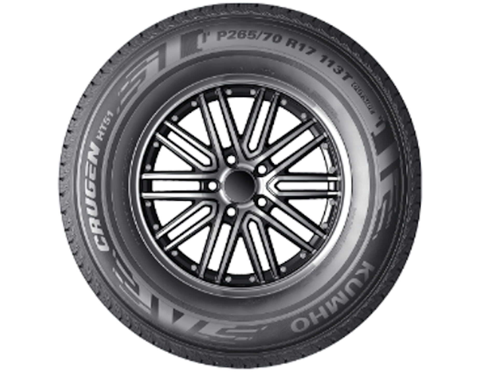 Kumho Crugen HT51 LT215/85R16 E/10PLY BSW Tire