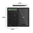 thumbnail image 3 of LSLJS Standard Function Basic Calculators, Power Office,,School, Home & Business Calculator with Cover, Standard Calculator 12 Digit, Black Calculator, 3 of 8