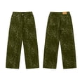thumbnail image 4 of LSLJS Women's Color High Waisted Versatile Straight Slender Loose Leg Pants, Womans Wide Leg Jeans Summer Clothes, 4 of 6