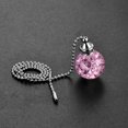 thumbnail image 3 of Unique Bargains Ceiling Fan Pull Chain Light Lighting Accessories Extension Ice Cracked Crystal Ball Pendant Pink, 3 of 6