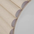 thumbnail image 5 of Bouclair Natural Linen Ceiling Lamp, 5 of 5