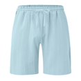 thumbnail image 3 of Pantalons à Rayures Verticales pour Hommes de Style Décontracté d'Été, 3 of 5