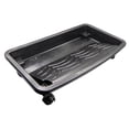 thumbnail image 2 of ZheElen Paint Roller Tray with Wheels Convenient Construction Pan Professional Paint, 2 of 6