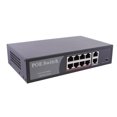 thumbnail image 3 of axGear PoE Commutateur de Réseau Injecteur d'Alimentation 10/100 m 8 Ports + 2 Ports Alimentation par Ethernet, 3 of 6