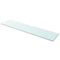 thumbnail image 1 of vidaXL Shelf Panel Glass Clear 110x25 cm, 1 of 2