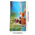 thumbnail image 3 of LSLJS Beach Towel Summer Beach Essentials Microfiber Beach Towels Super Lightweight Colorful Bath Towel Sandproof Beach Blanket Multi-Purpose Towel for Travel Swimming Pool 30x60 Inch, 3 of 3