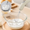 thumbnail image 4 of BAOPAI Wireless Electric Hand Mixer Rechargeable 5 Speed Settings Powerful Mixing For Baking Cakes Cream, 4 of 5