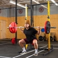 thumbnail image 3 of PRISP Support Réglable Multifonction pour Squats - Barre d'Haltère avec Barre de Traction pour Gym à Domicile, 3 of 9