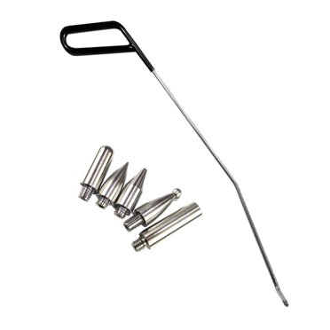 jinwen Ensemble de 6 Pcs de Tige de Réparation de Bosses Tirette Sans Peinture pour Carrosserie Auto Porte Dings Main Droite Main Droite