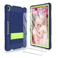 thumbnail image 1 of Mignova for Lenovo Tab P11 Case,Heavy-Duty Drop-Proof Shock-Resistant Rugged Protective case(with Stand) for Lenovo Tab P11/P11 Plus 11 inch Tablet+Screen Protector(Navy/Green+2 Pack), 1 of 6