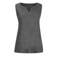thumbnail image 3 of Birdeem T-Shirt Sans Manches à Col en V Mode Décontractée pour Femmes, 3 of 9