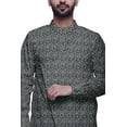 thumbnail image 3 of Atasi Kurta Pyjama de Fête pour Hommes, Col Mandarin, Ensemble Ethnique Imprimé Kurta, 3 of 3