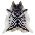 thumbnail image 1 of Riverbay Furniture Hand Crafted Cow Hide Rug in Black Stencil, 1 of 1