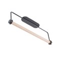 thumbnail image 3 of Paper Roll Rack Wood Toilet Tissue Hanger Kitchen Bathroom Towel Storage Holder Shelf  Black, 3 of 10