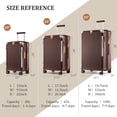 thumbnail image 3 of Joyway Valise Cabine Extensible Rigide 20 Pouces Bagage Cabine Port USB Porte-Gobelet Cadenas TSA Valise, 3 of 7