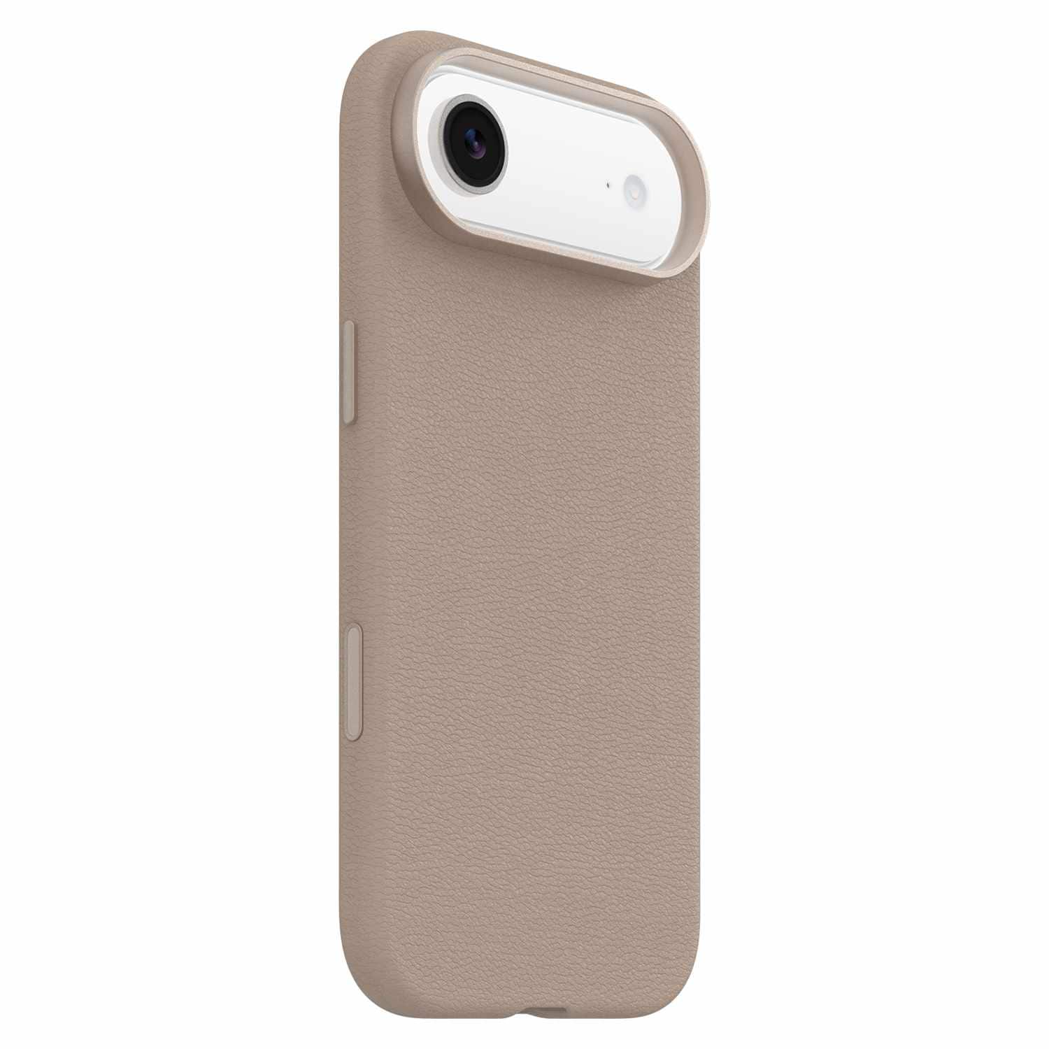 OtterBox Symmetry Cactus Leather MagSafe Case w/Camera Control Grey Comfort for iPhone 17 Pro