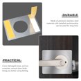thumbnail image 3 of SHISUYAN 4 Pcs Plaques de Renforcement de Porte Plaques de Percussion de Porte Plaques de Bouton de Porte en Acier Inoxydable, 3 of 6