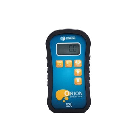 Orion® 920 Pinless Wood Moisture Meter By Wagner Meters I Accurate, Non-Damaging, Shallow Depth Lumber Moisture Measurement, On-Site Calibration (Standard Calibrator)