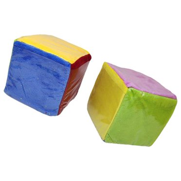 2 Pieces 4Inches Playing Game Dices with Clear Pockets Family Favors Games for Educational Toys
