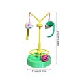 thumbnail image 3 of Czzoypi Interactive Cat Toy, 360° Spinner Track Ball with Mouse & Bells, Multifunctional Cat Exercise Toy for Kittens Adult Cats, Detachable Washable Plastic Cat Teaser Play Center, 3 of 6