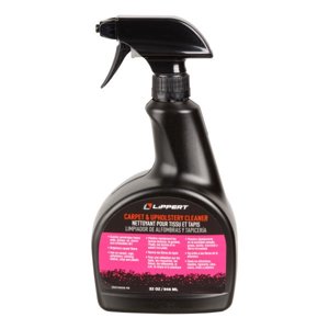 Lippert Components Carpet Cleaner 2022013923 Use On Carpet/Rugs/Upholstery To Remove Soil/Grease/Oil/Stains/Embedded Dirt; 32 Ounce Spray Bottle; Case Of 12